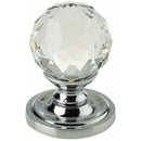 Swarovski Crystal Mortice Furniture - Polished Chrome - 2000-50PC - Choice Handles