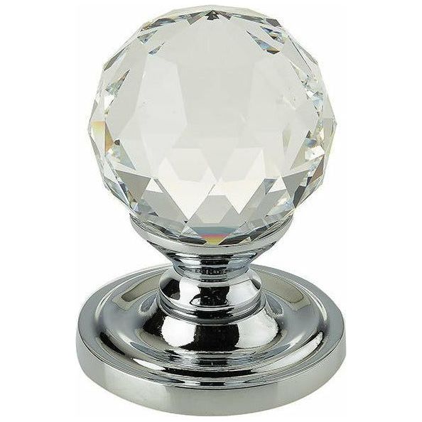 Swarovski Crystal Mortice Furniture - Polished Chrome - 2000-50PC - Choice Handles