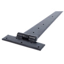 From The Anvil - 22" Penny End T Hinge (pair) - Black - 33012 - Choice Handles