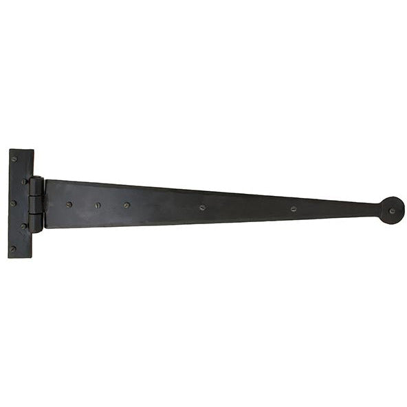 From The Anvil - 22" Penny End T Hinge (pair) - Black - 33012 - Choice Handles