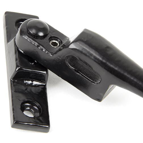 From The Anvil - Night-Vent Locking Peardrop Fastener - LH - Black - 33023 - Choice Handles
