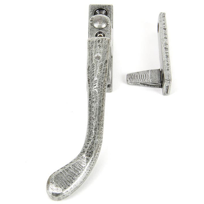 From The Anvil - Night-Vent Locking Peardrop Fastener - LH - Pewter Patina - 33025 - Choice Handles