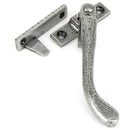 From The Anvil - Night-Vent Locking Peardrop Fastener - RH - Pewter Patina - 33026 - Choice Handles