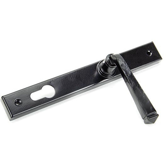 From The Anvil - Slimline Lever Espag. Lock Set - Black - 33033 - Choice Handles