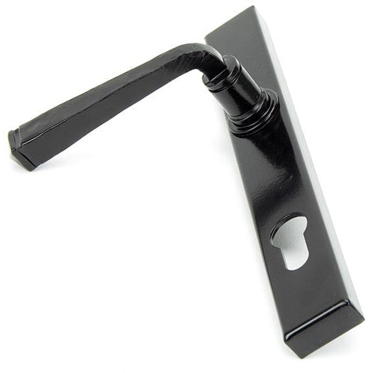 From The Anvil - Slimline Lever Espag. Lock Set - Black - 33033 - Choice Handles