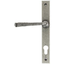 From The Anvil - Slimline Lever Espag. Lock Set - Pewter Patina - 33034 - Choice Handles