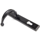 From The Anvil - Slimline Lever Espag. Lock Set - Black - 33035 - Choice Handles
