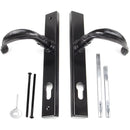 From The Anvil - Slimline Lever Espag. Lock Set - Black - 33035 - Choice Handles