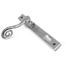 From The Anvil - Monkeytail Slimline Lever Espag. Lock Set - RH - Pewter Patina - 33038R - Choice Handles