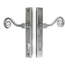 From The Anvil - Monkeytail Slimline Lever Espag. Lock Set - RH - Pewter Patina - 33038R - Choice Handles