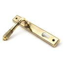 From The Anvil - Slimline Lever Espag. Lock Set - Aged Brass - 33039 - Choice Handles