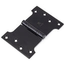 From The Anvil - 4" x 4" x 6" Parliament Hinge (pair) ss - Black - 33047 - Choice Handles