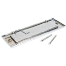 From The Anvil - Large Letter Plate - Polished Chrome - 33052 - Choice Handles