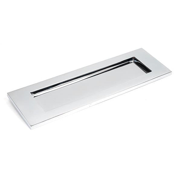 From The Anvil - Large Letter Plate - Polished Chrome - 33052 - Choice Handles