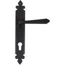From The Anvil - Cromwell Lever Espag. Lock Set - Black - 33067 - Choice Handles