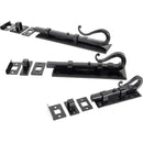 From The Anvil - 6" Shepherd's Crook Universal Bolt - Black - 33073 - Choice Handles