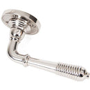 From The Anvil - Reeded Lever on Rose Set - Polished Nickel - 33086 - Choice Handles