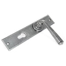 From The Anvil - Large Avon 72mm Centre Euro Lock Set - Pewter Patina - 33088 - Choice Handles