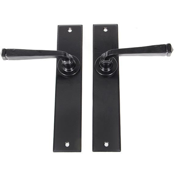 From The Anvil - Avon Lever Latch Set - Black - 33094 - Choice Handles