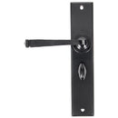 From The Anvil - Avon Lever Bathroom Set - Black - 33095 - Choice Handles