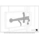 From The Anvil - Medium Bean Thumblatch - Beeswax - 33101 - Choice Handles