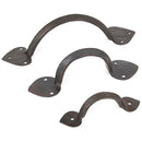 From The Anvil - 4" Gothic D Handle - Beeswax - 33151 - Choice Handles