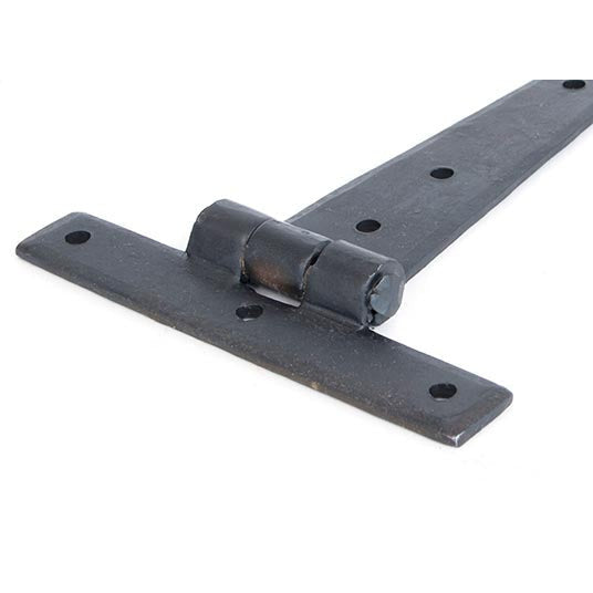 From The Anvil - 6" Penny End T Hinge (pair) - Beeswax - 33154 - Choice Handles