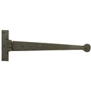 From The Anvil - 15" Penny End T Hinge (pair) - Beeswax - 33184 - Choice Handles