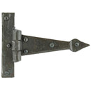 From The Anvil - 4" Arrow Head T Hinge (pair) - Beeswax - 33208 - Choice Handles