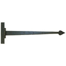 From The Anvil - 36" Barn Door T Hinge (pair) - Black - 33233 - Choice Handles