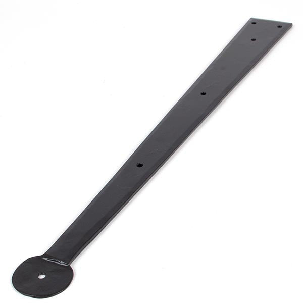 From The Anvil - 18" Penny End Hinge Front (pair) - Black - 33238 - Choice Handles