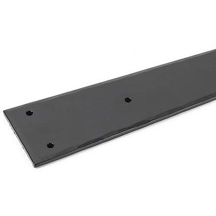 From The Anvil - 24" Penny End Hinge Front (pair) - Black - 33239 - Choice Handles