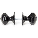 From The Anvil - Octagonal Mortice/Rim Knob Set - Black - 33250 - Choice Handles