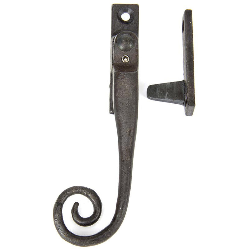 From The Anvil - LH Locking Night-vent Monkeytail Fastener - Beeswax - 33267 - Choice Handles
