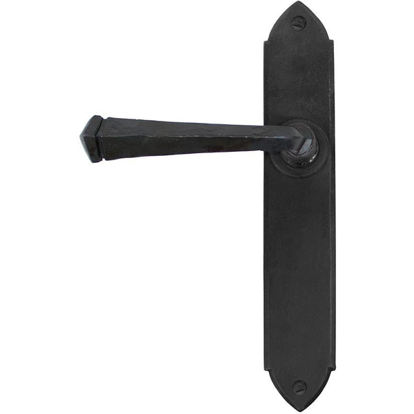 From The Anvil - Gothic Lever Latch Set - Beeswax - 33270 - Choice Handles