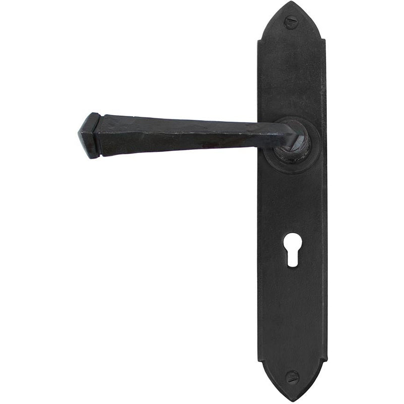 From The Anvil - Gothic Lever Lock Set - Beeswax - 33271 - Choice Handles
