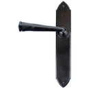 From The Anvil - Gothic Lever Latch Set - Black - 33275 - Choice Handles
