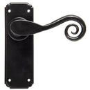 From The Anvil - Monkeytail Lever Latch Set - Black - 33278 - Choice Handles