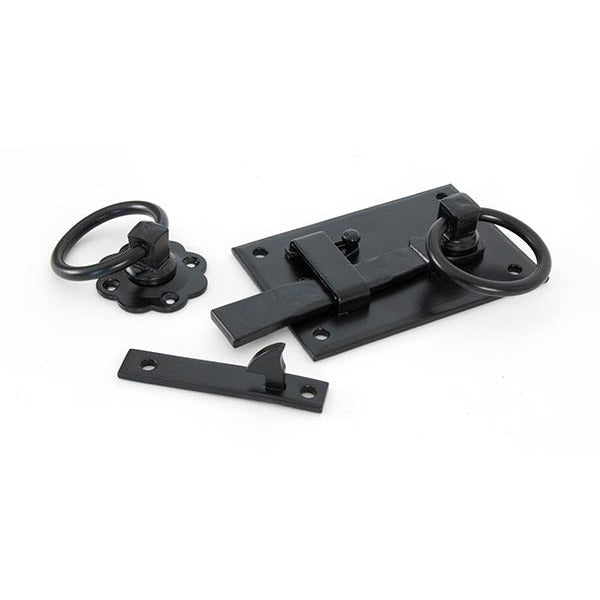 From The Anvil - Cottage Latch - RH - Black - 33295 - Choice Handles