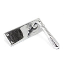 From The Anvil - Reeded Lever Latch Set - Polished Chrome - 33307 - Choice Handles