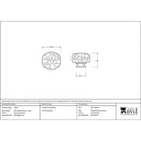 From The Anvil - Elan Cabinet Knob - Large - Natural Smooth - 33359 - Choice Handles