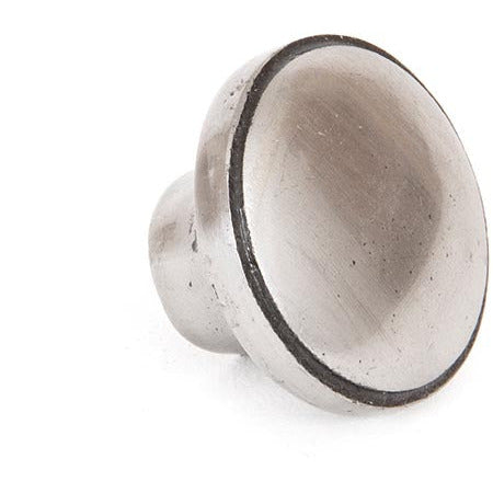 From The Anvil - Ribbed Cabinet Knob - Natural Smooth - 33365 - Choice Handles