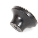 From The Anvil - Ribbed Cabinet Knob - Black - 33371 - Choice Handles