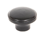 From The Anvil - Ribbed Cabinet Knob - Black - 33371 - Choice Handles