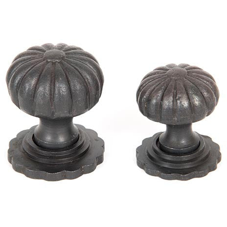 From The Anvil - Flower Cabinet Knob - Small - Beeswax - 33377 - Choice Handles