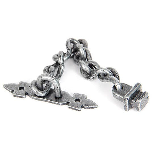 From The Anvil - Door Chain - Pewter Patina - 33381 - Choice Handles