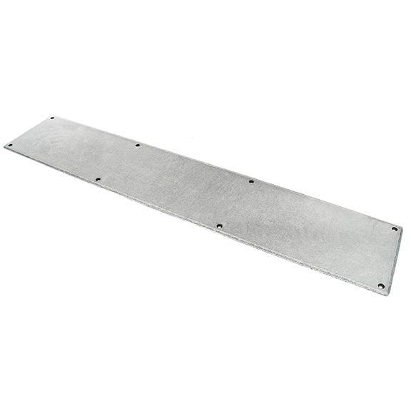 From The Anvil - 780mm x 150mm Kick Plate - Pewter Patina - 33386 - Choice Handles