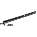 From The Anvil - 12" Flush/Slide Door Bolt - Black - 33392 - Choice Handles
