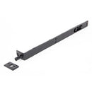 From The Anvil - 12" Flush/Slide Door Bolt - Black - 33392 - Choice Handles