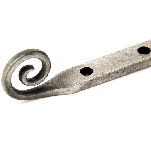 From The Anvil - 10" Monkeytail Stay - Antique Pewter - 33453 - Choice Handles
